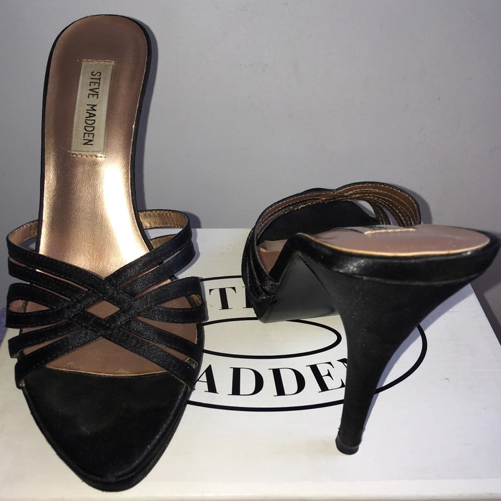 STEVE MADDEN | SATIN HEELS - Picture 2 of 6